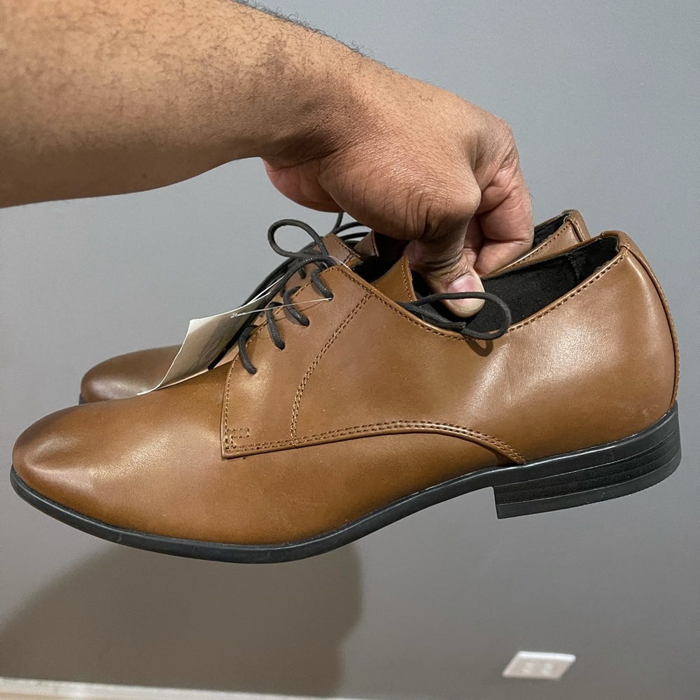 H&M Dress shoe derby Brown Sz 10 (43) - Picture 7 of 14